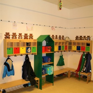 Garderobe Kindergarten