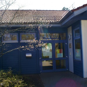 Eingang Kindergarten Regenbogenhaus 